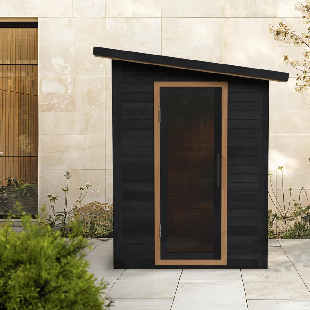ALEKO Selenia Outdoor Sauna – 4 Person