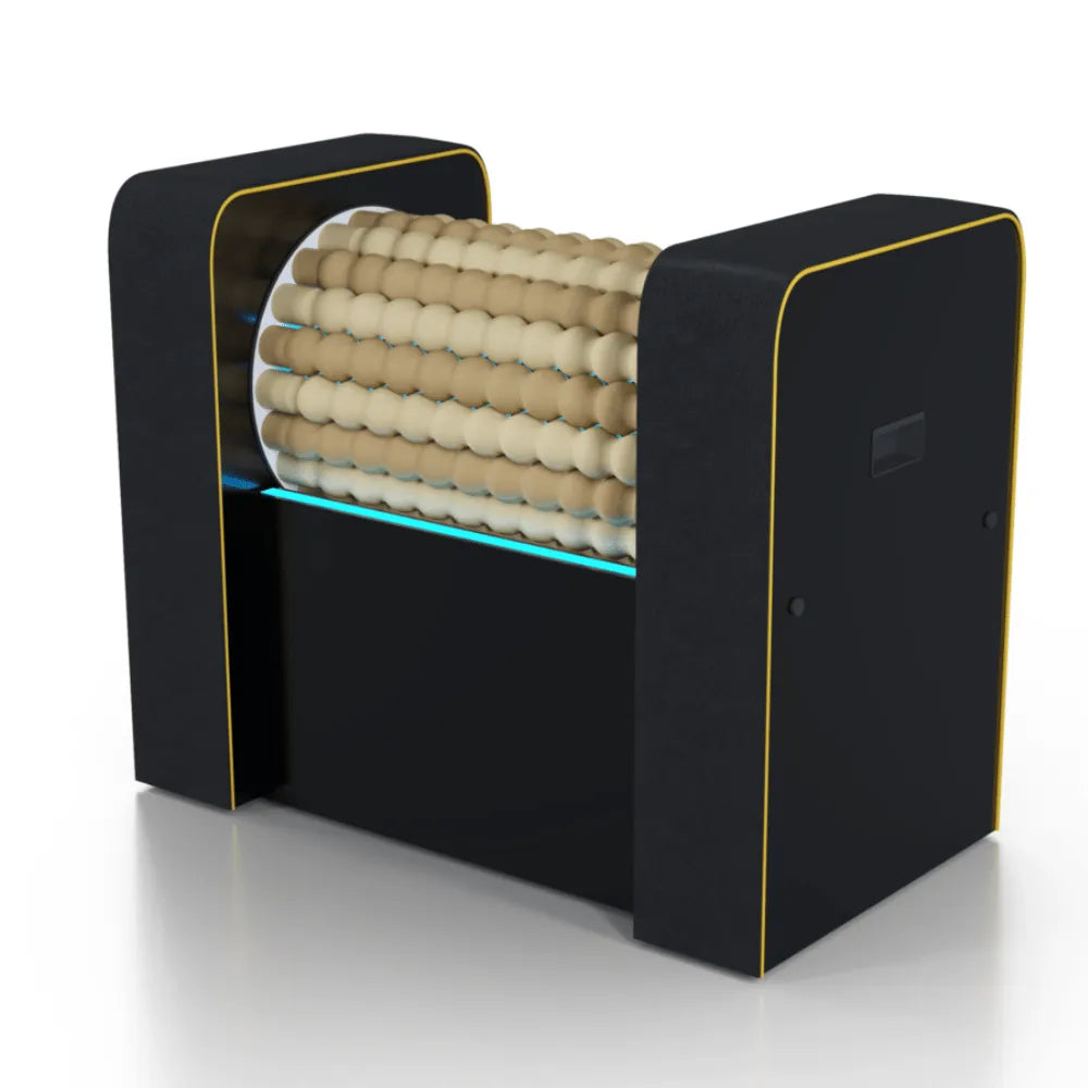 Vacuactivus Rollstar Mini SQ Heated Wood Roller Massage Console