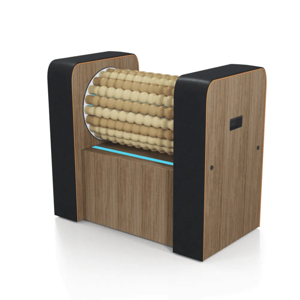 Vacuactivus Rollstar Mini SQ Heated Wood Roller Massage Console