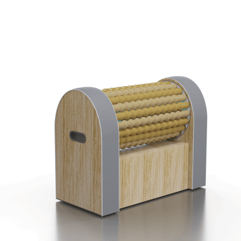 Vacuactivus Rollstar Mini S Heated Wood Roller Massage Console