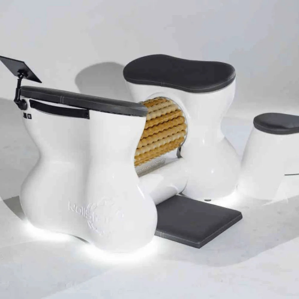 Vacuactivus Rollstar Grand Commercial Heated Wood Roller Massage Console