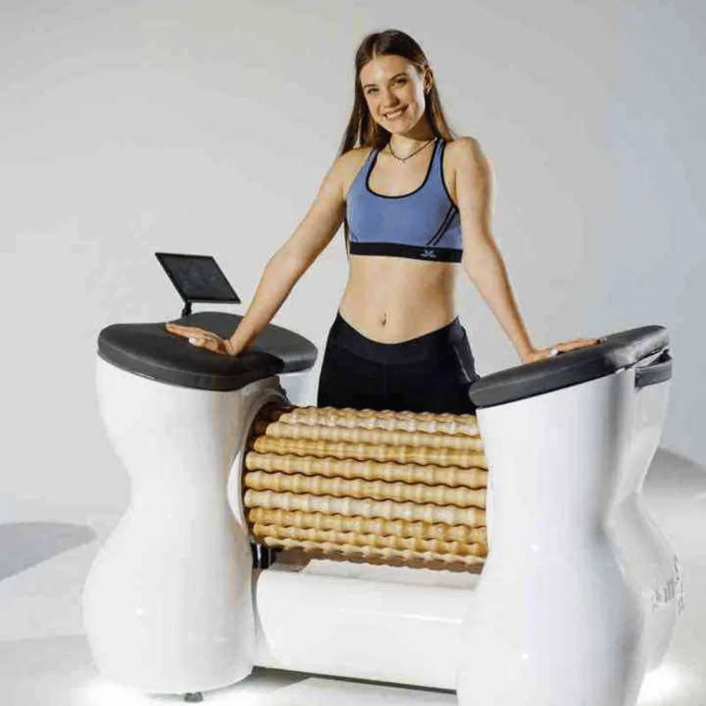 Vacuactivus Rollstar Grand Commercial Heated Wood Roller Massage Console