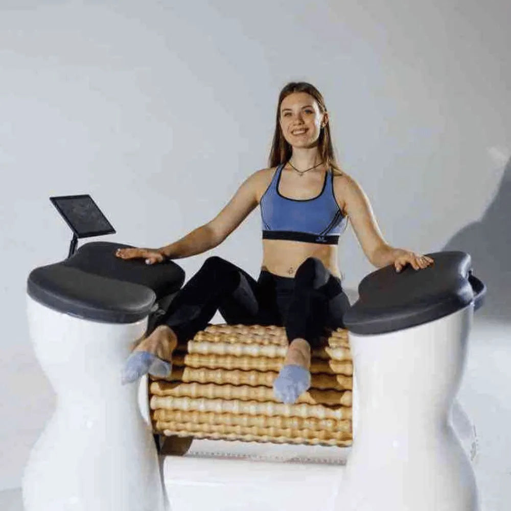 Vacuactivus Rollstar Grand Commercial Heated Wood Roller Massage Console