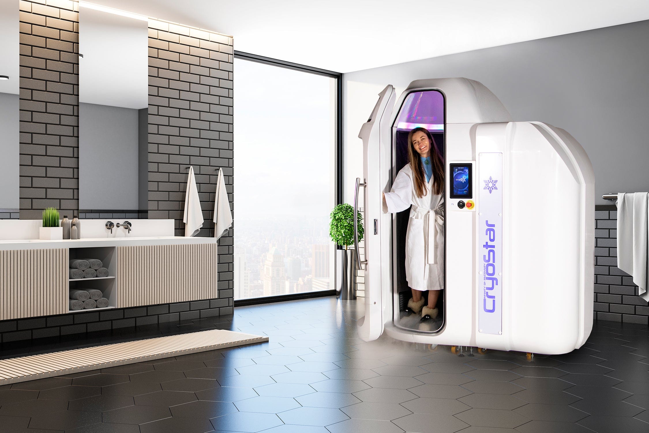 Cryonick (VacuActivus) CryoStar Antarctica Whole-Body Electric Cryotherapy Chamber