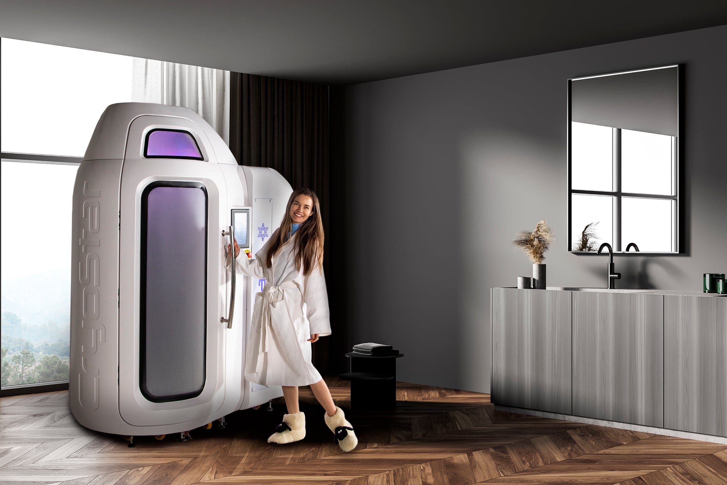 Cryonick (VacuActivus) CryoStar Antarctica Whole-Body Electric Cryotherapy Chamber