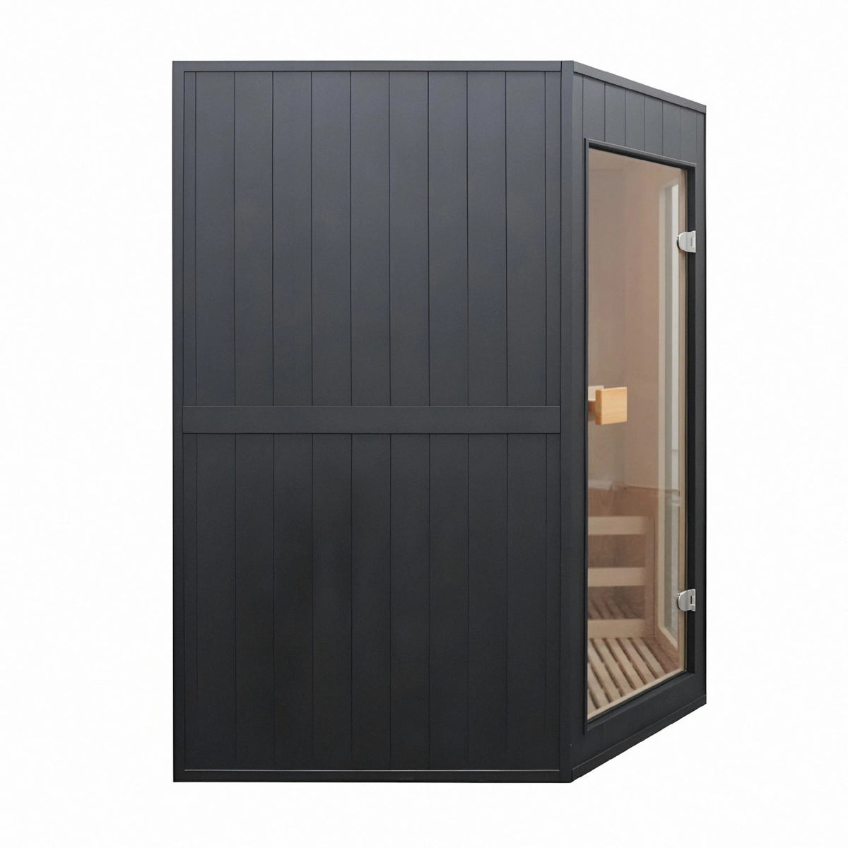 ALEKO Viola Canadian Hemlock Traditional Indoor Sauna – 3–4 Person