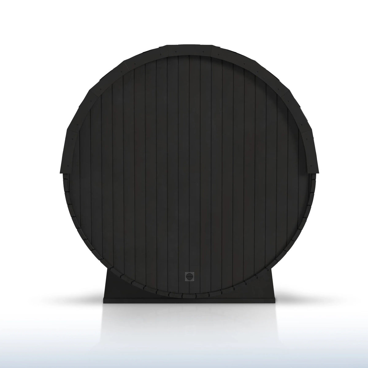 ALEKO Aster Barrel Outdoor Sauna with Porch – 3–5 Person