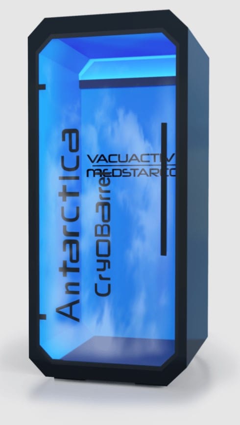 Cryonick (VacuActivus) Antarctica Barrel Electric Cryotherapy Chamber
