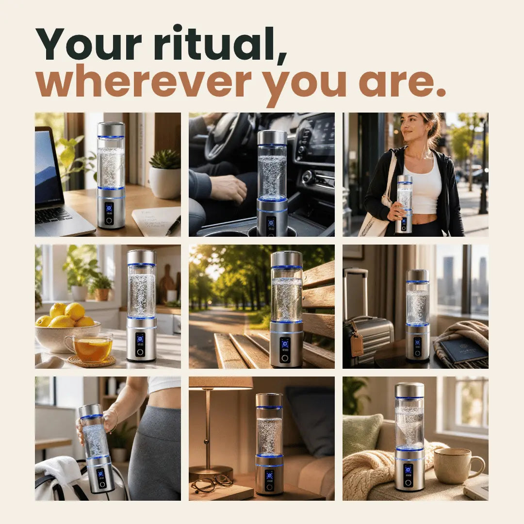 Daily Renewal Hydrogen Water Bottle