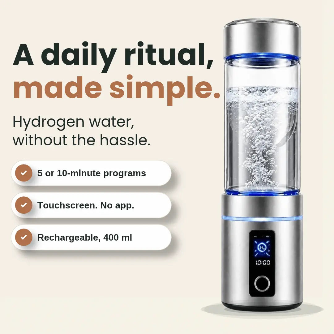 Daily Renewal Hydrogen Water Bottle