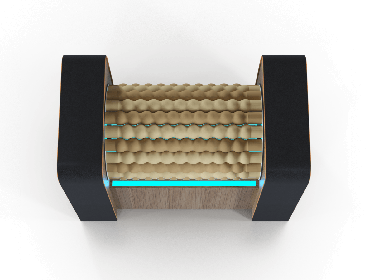 Vacuactivus Rollstar Mini SQ Lymphatic Drainage Roller