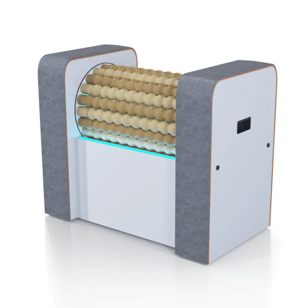 Vacuactivus Rollstar Mini SQ Heated Wood Roller Massage Console