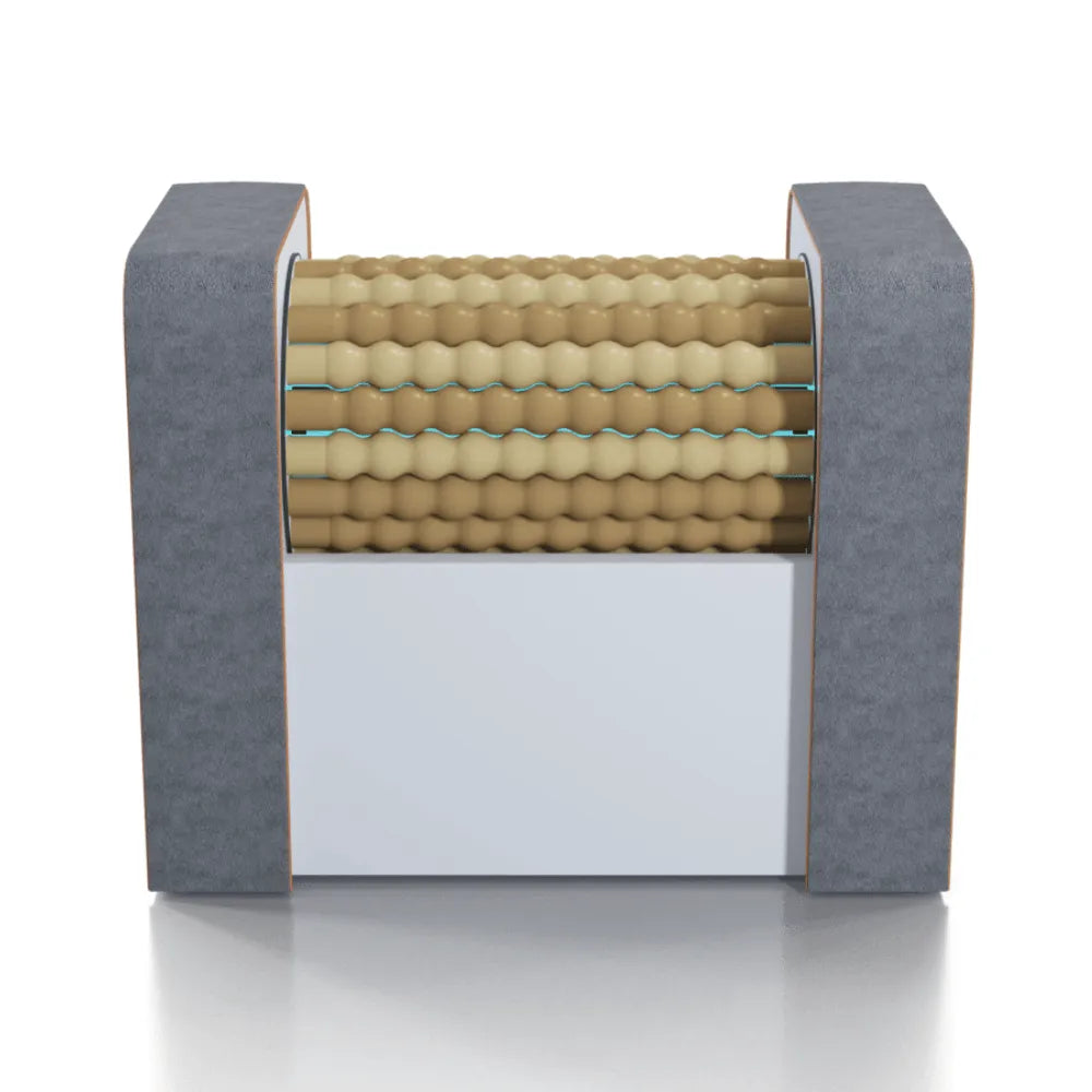 Vacuactivus Rollstar Mini SQ Heated Wood Roller Massage Console