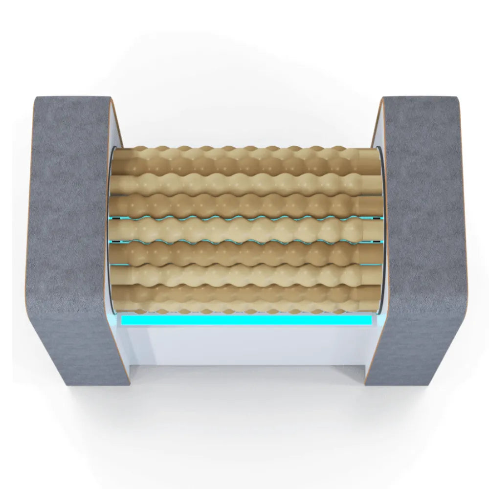 Vacuactivus Rollstar Mini SQ Heated Wood Roller Massage Console