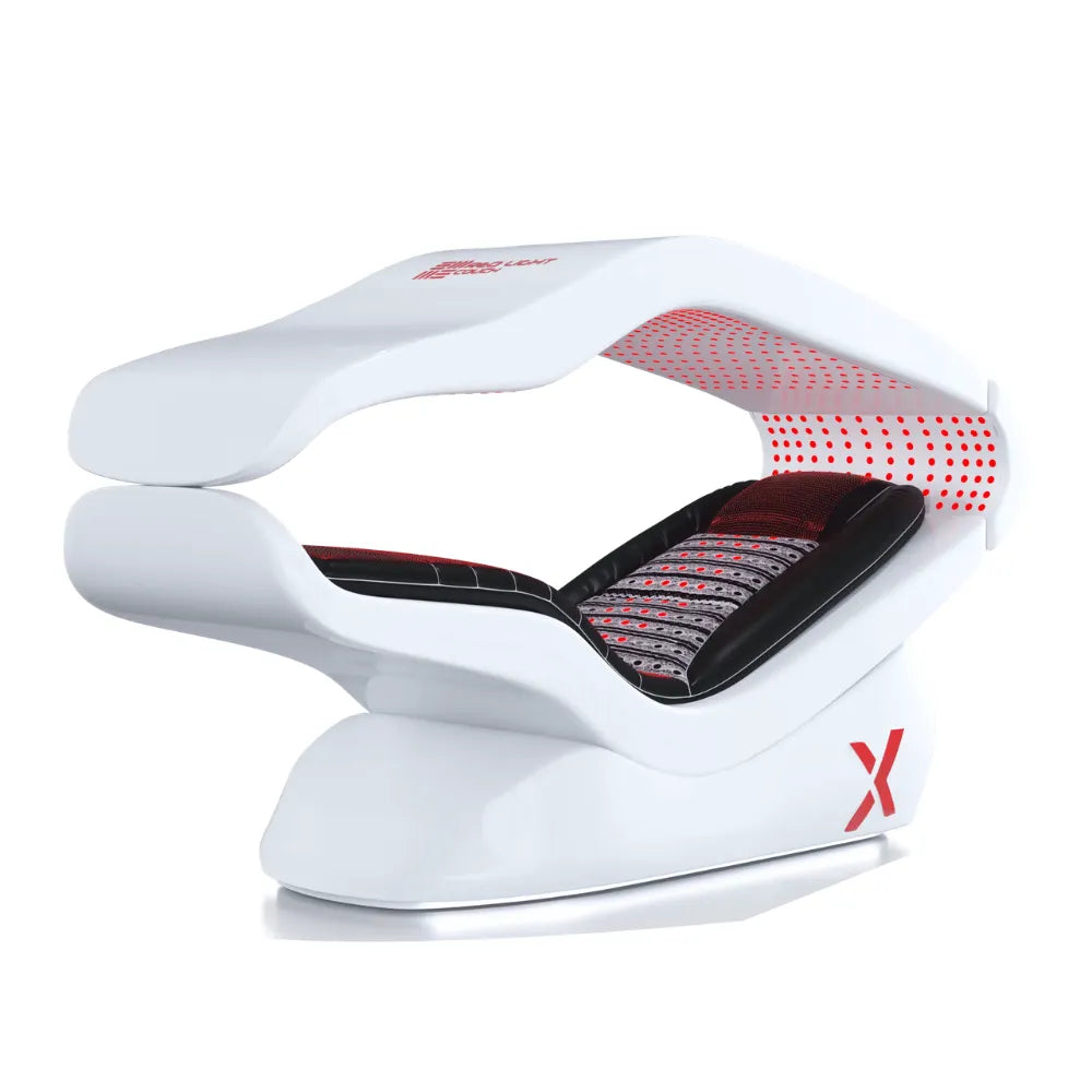 Vacuactivus Red Light & PEMF Recovery Couch with HaloX Salt Aerosol