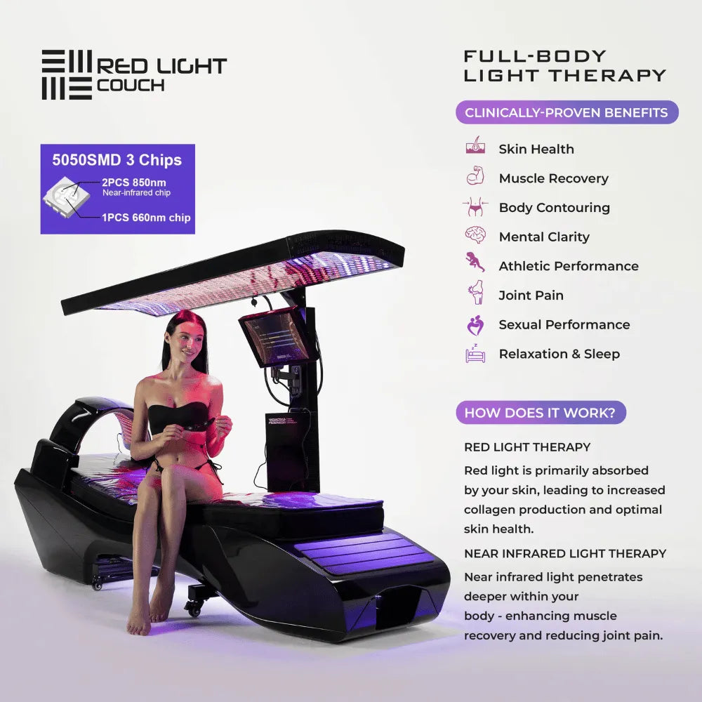 VacuActivus InfraCouch Red & Infrared Light Recliner