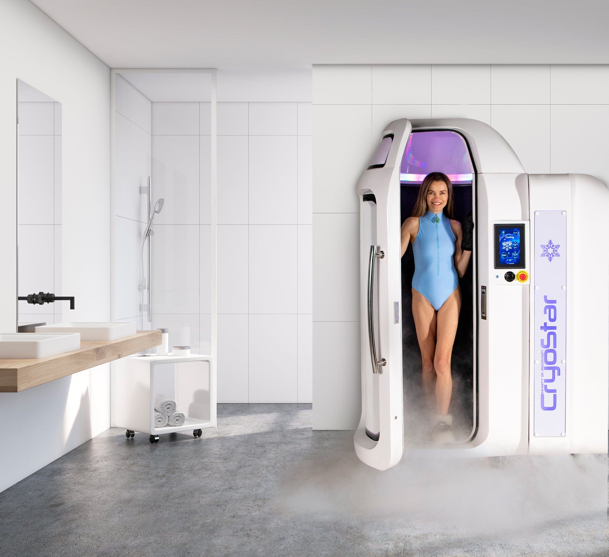 Cryonick (VacuActivus) CryoStar Antarctica Whole-Body Electric Cryotherapy Chamber