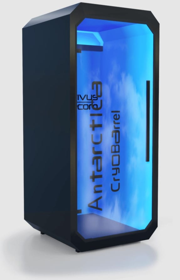 Cryonick (VacuActivus) Antarctica Barrel Electric Cryotherapy Chamber