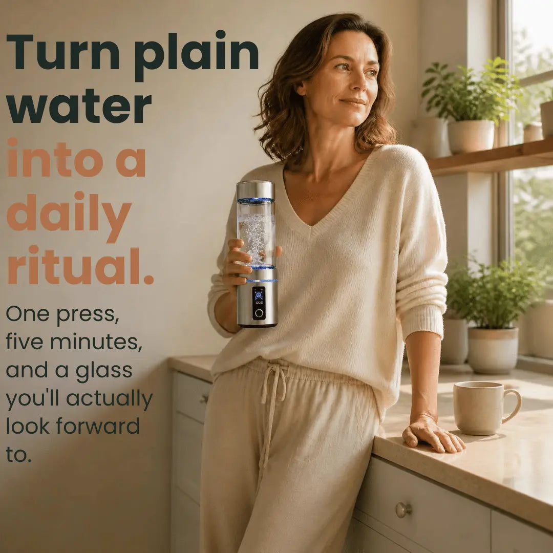 Daily Renewal Hydrogen Water Bottle